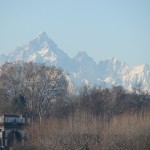 the alps from Torino